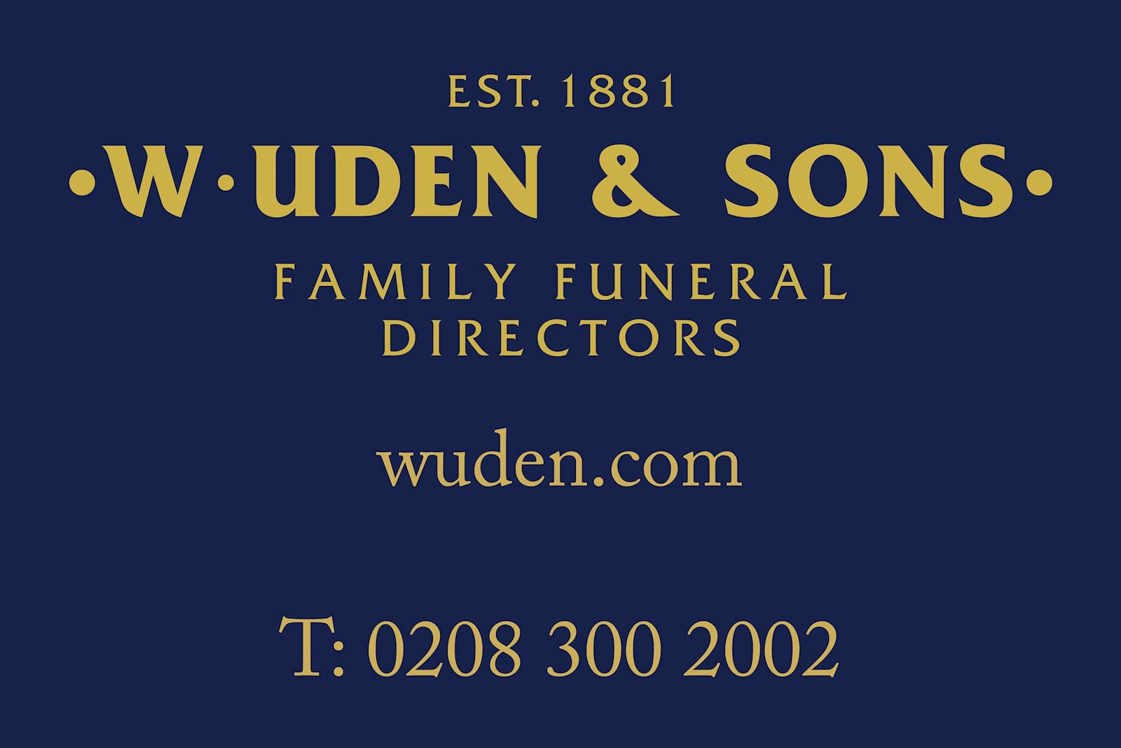W.UDEN & SON